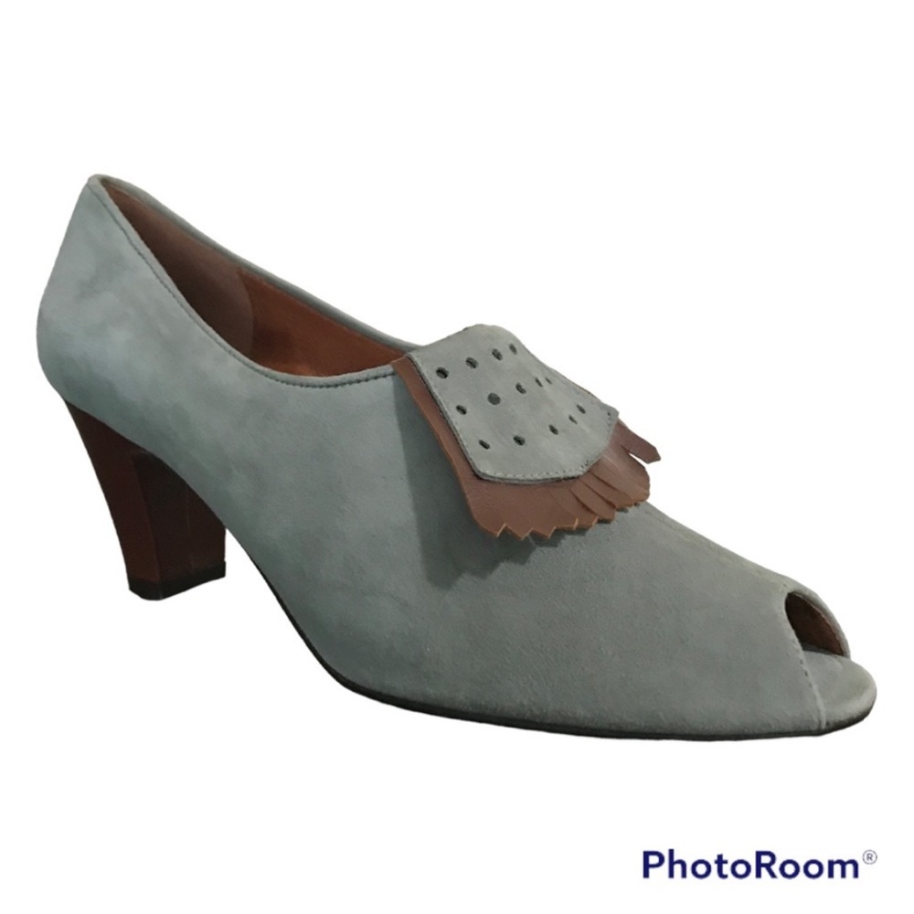 Re-Mix Deluxe Vintage Classics Boulevard Peep Toe Heels